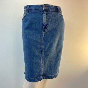 Charter Club Women's Denim Jean Skirt - Size 10